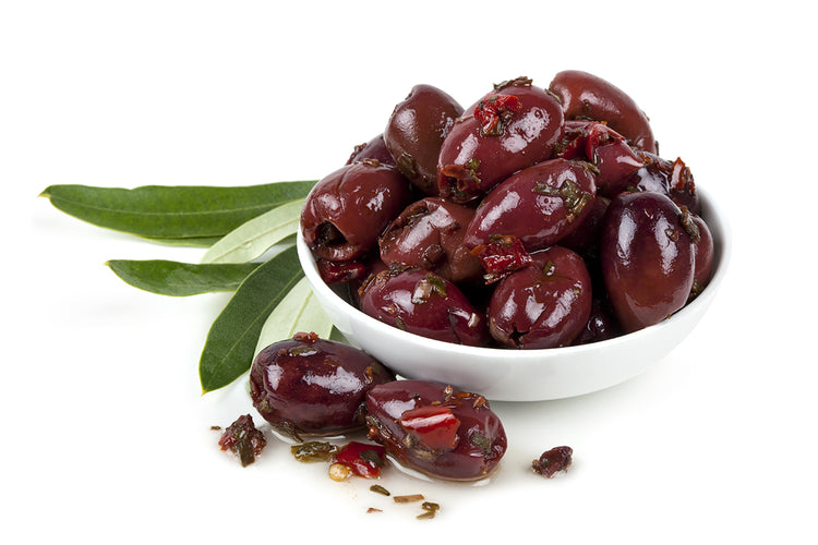 アマルシア カラマタ・オリーブ 種なし AMALTHIA KALAMATA OLIVES • PITTED