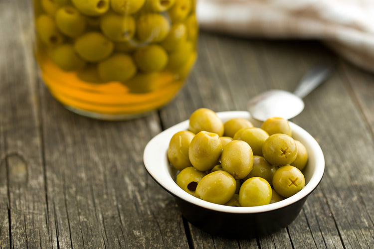 アマルシアグリーン・オリーブ 種なし AMALTHIA GREEN OLIVES • PITTED