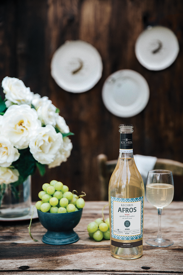 ケクリス・ワイナリー  アフロス・レッツィーナ・ペットナット N/V KECHRIS WINERY  AFROS RETSINA PET-NAT
