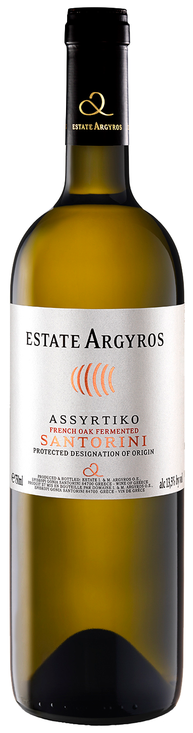 エステイト・アルギロス  アシルティコ・サントリーニ・フレンチオーク・ファーメンテッド 2014 ESTATE ARGYROS  ASSYRTIKO SANTORINI FRENCH OAK FERMENTED