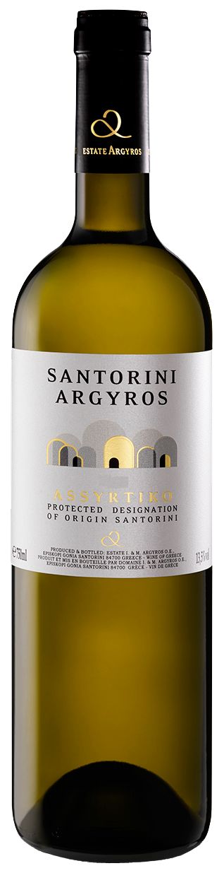 エステイト・アルギロス  アルギロス・サントリーニ・アシルティコ (ステンレス) 2015 ESTATE ARGYROS  ARGYROS SANTORINI ASSYRTIKO (STAINLESS)