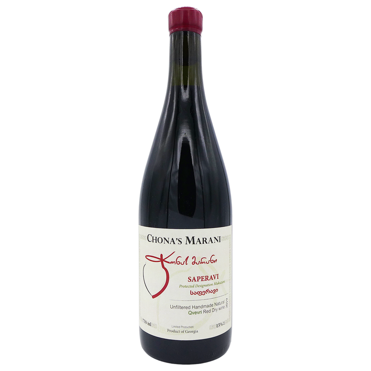 チョナズ・マラニ  サペラヴィ・クヴェヴリ 2019 CHONA'S MARANI  SAPERAVI QVEVRI