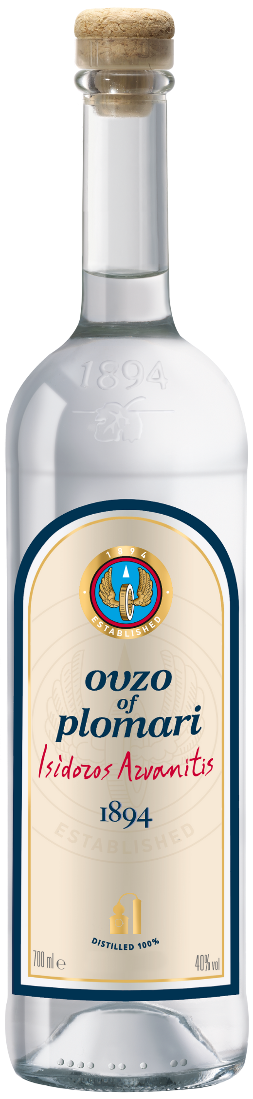 イシドロス・アルヴァニテイス ウゾ・オブ・プロマリ ISIDOROS ARVANITIS OUZO OF PLOMARI (700ml)