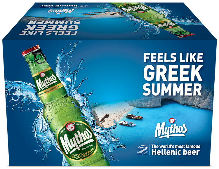 オリンピック・ブリュワリー  ミソス・グリーク・ラガー OLYMPIC BREWERY  MYTHOS GREEK LAGER