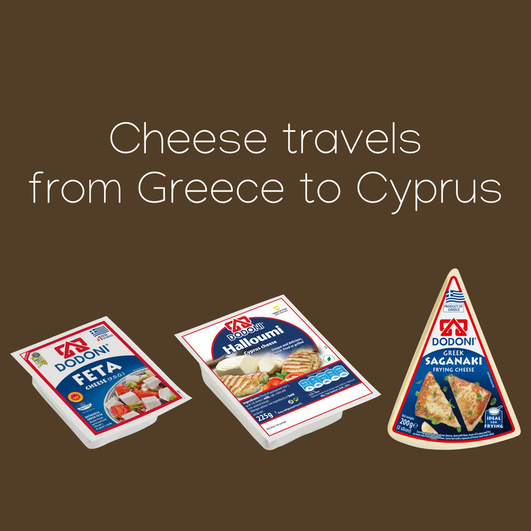 CHEESE TRAVELS FROM GREECE TO CYPRUS SET