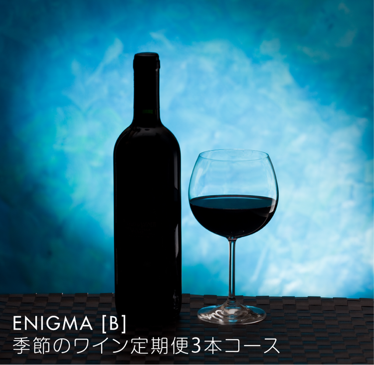 ENIGMA [B]  季節のワイン定期便3本コース