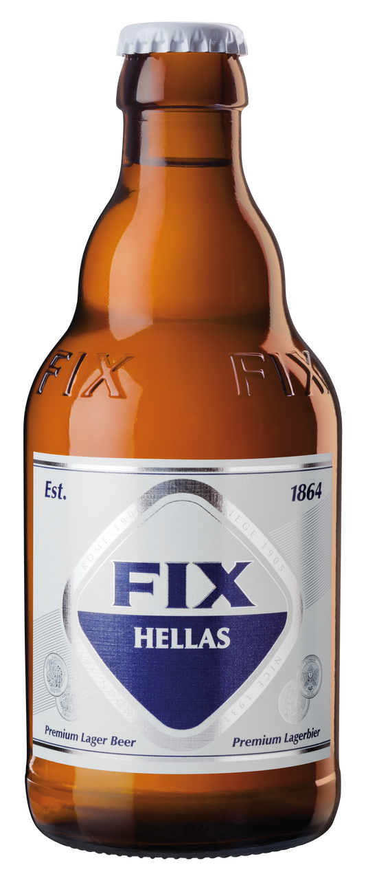 OLYMPIC BREWERY   FIX HELLAS GREEK LAGER
